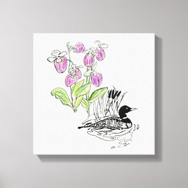 Impression en toile étirée du Minnesota (Recto)