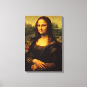 Impression en toile étirée Mona Lisa