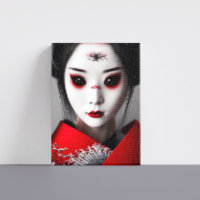 Impression en toile Geisha