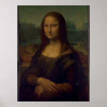 Impression en toile Mona Lisa