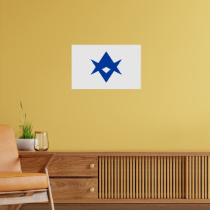 Impression encadrée avec le drapeau de Toyota
