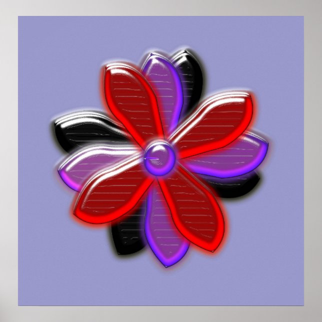 Impression Fleur Faisant Briller (Devant)