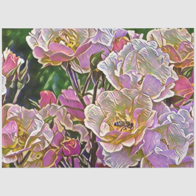 impression floral 12193 tissue paper (Front)
