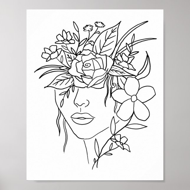Impression florale (Devant)