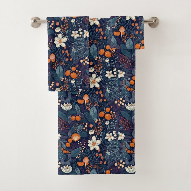 Impression florale scandinave (En situation)