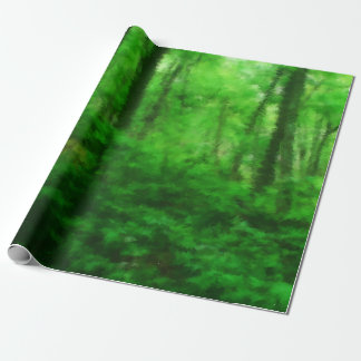 Impression Forest Wrapping Paper