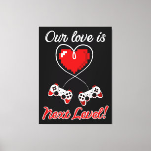 Impression Gamer Valentine Canvas