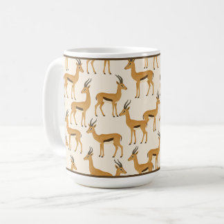 "IMPRESSION GAZELLE" - TASSE À CAFE 15 OZ