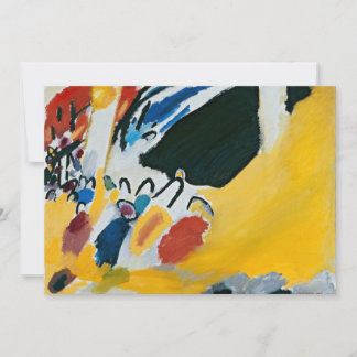 Impression III (Concert) by Wassily Kandinsky Invitation