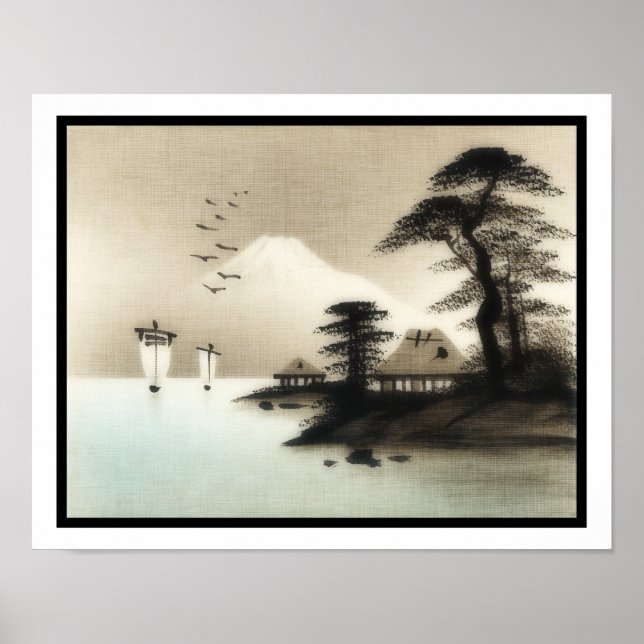 Impression japonaise Vintage Shimizu (Devant)