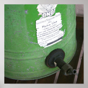 Impression machine à laver ancienne