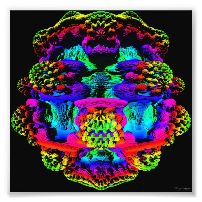 Impression Mandelbulb 1 (Devant)