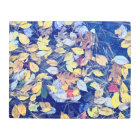 Impression métallique de la conception de la natur