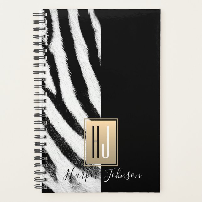 Impression monographique moderne Zebra (Devant)