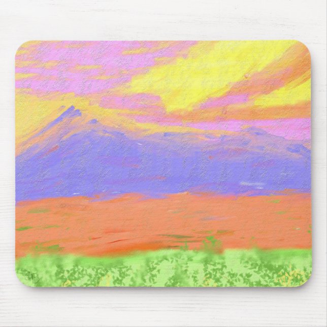 Impression New Mexico Art Mouse Pad (Front)