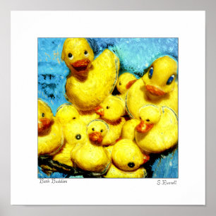 Impression originale par Sandra L Russell "Bath Bu