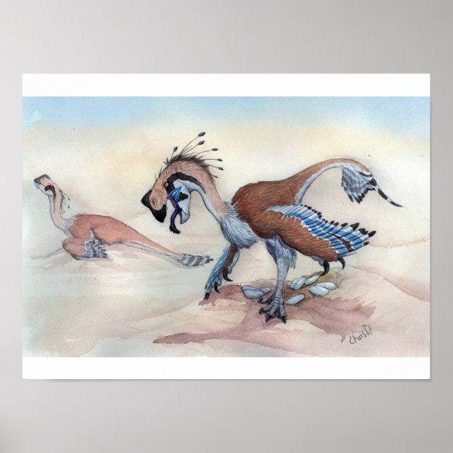 Impression Oviraptor (Devant)