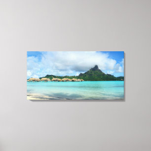 Impression panoramique de Bora Bora