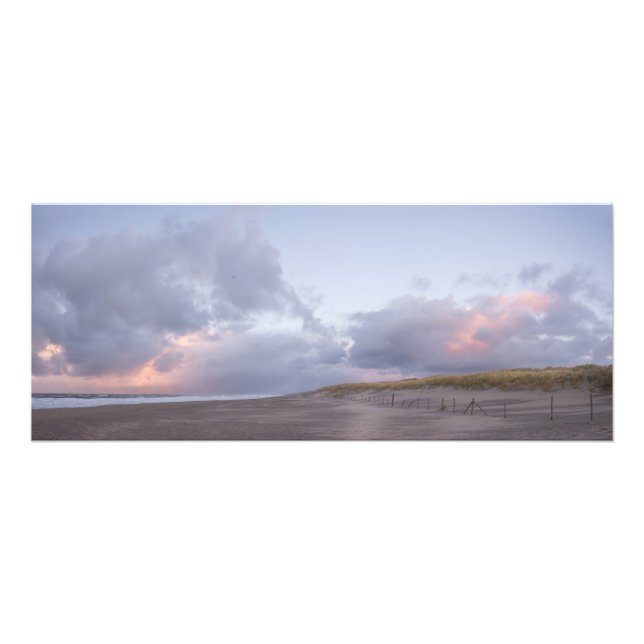 Impression panoramique de la côte néerlandaise (Devant)