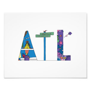 Impression personnalisée   ATLANTA, GA (ATL)