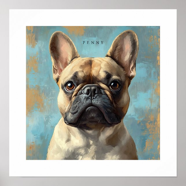 Impression personnalisée de Bouledogue français (Devant)