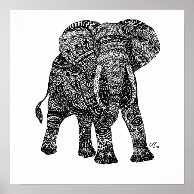 Impression personnalisée Elephantastique (Devant)