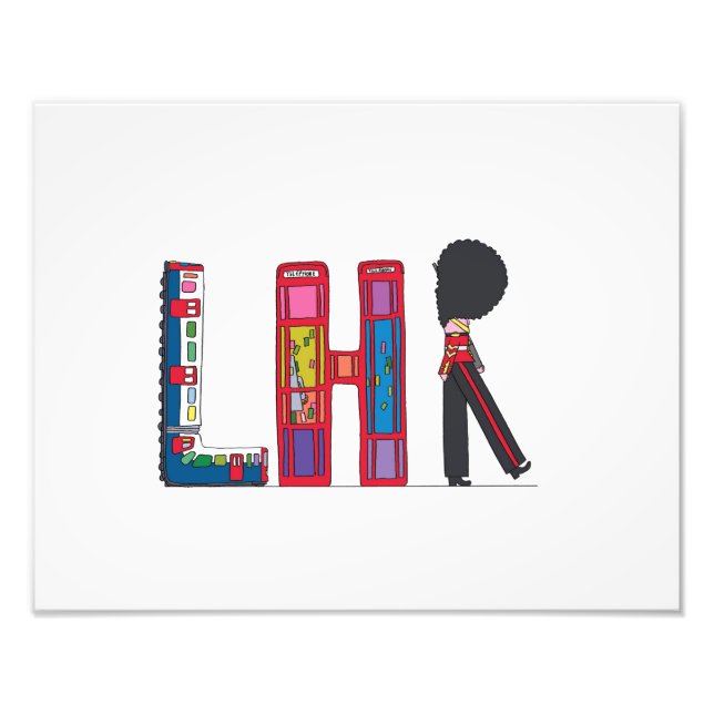 Impression personnalisée | LONDRES, GB (LHR) (Devant)