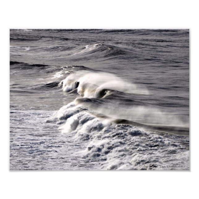 Impression Photo 11X14 La puissance des vagues ! (Devant)