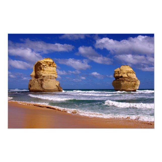 Impression Photo 12 Apôtres, Australie (Devant)