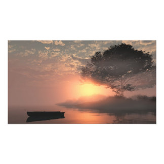 Impression Photo 30" x 24" paper poster: "Misty Island" image