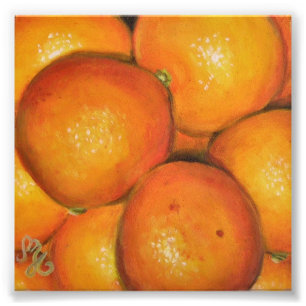 Impression photo 8x8" - Oranges