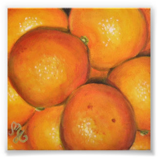 Impression photo 8x8" - Oranges