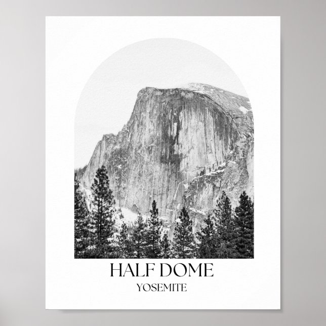 Impression photo à demi-dôme Yosemite Arch (Devant)