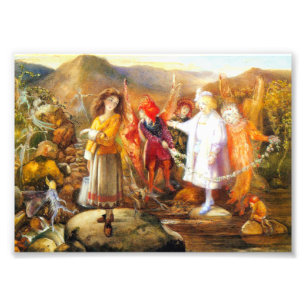 Impression Photo À Fairyland John Anster Fitzgerald