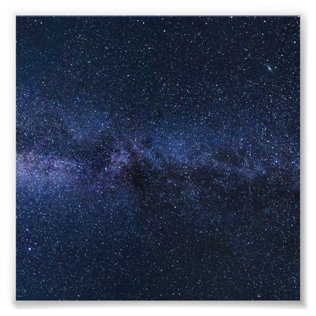 Impression Photo A galaxy of stars in the night sky (Devant)