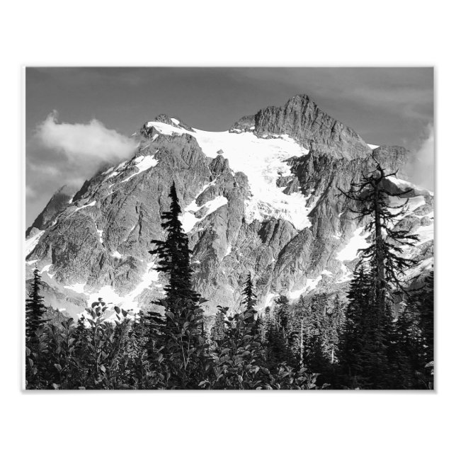 Impression Photo A mountain in North Cascades National park  (Devant)