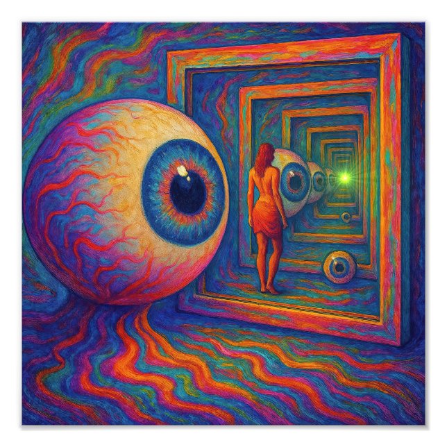 Impression Photo "A travers le prisme de la vue" (Devant)