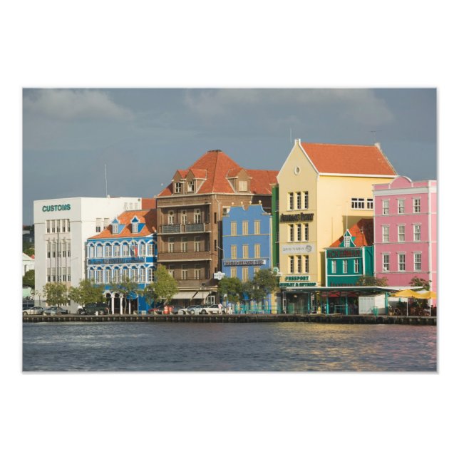 Impression Photo ABC Islands, CURACAO, Willemstad : Harborfront 2 (Devant)
