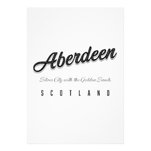 Impression Photo Aberdeen "Ville d'Argent aux Sables d'Or"