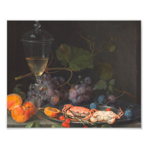 Impression Photo Abraham Mignon - La Vie Toujours Avec Les Crabes