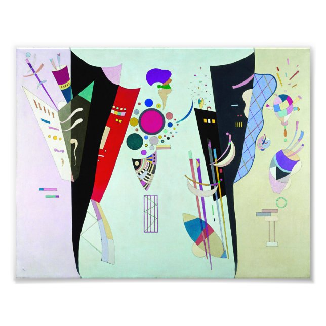 Impression Photo Accords réciproques de Kandinsky (Devant)