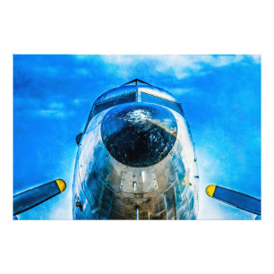 Impression Photo Aéronefs Douglas DC-3