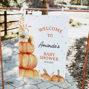 Impression Photo Affiche de bienvenue de Baby shower de petit Citro