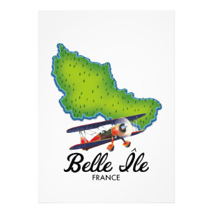 Impression Photo Affiche de voyage française de Belle Île
