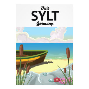 Impression Photo Affiche de voyage Sylt Allemagne