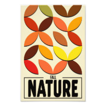 Affiche minimaliste Nature – Automne