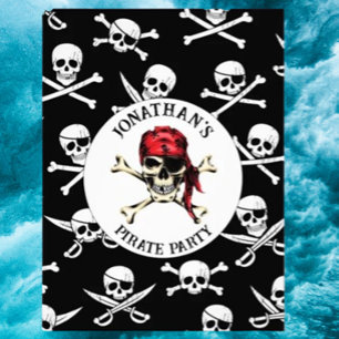 IMPRESSION PHOTO AFFICHE PIRATE JOLLY ROGER
