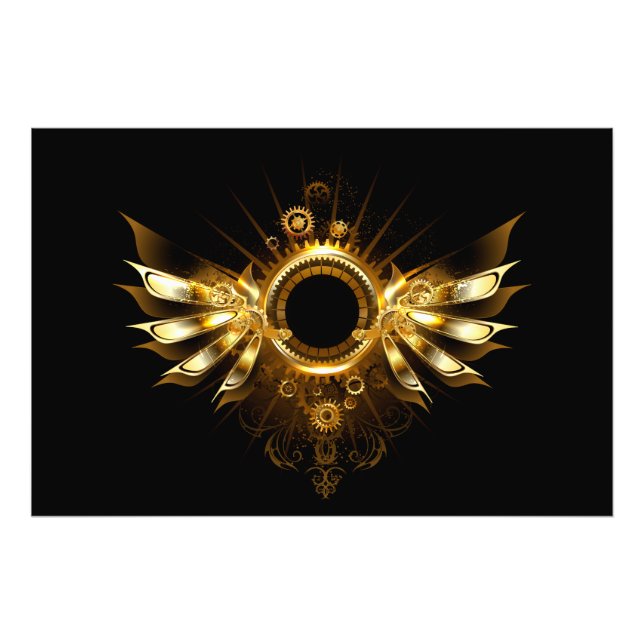 Impression Photo Ailes de Steampunk (Devant)