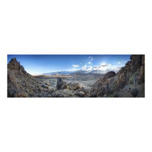 Impression Photo Alabama Hills Panorama - Owens Valley - Sierra