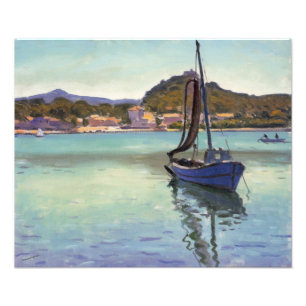 Impression Photo Albert Marquet Petit bateau à Porquerolles Bay Po